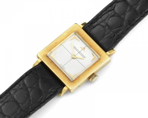 Jaeger-LeCoultre. An 18K gold manual wind wristwatch