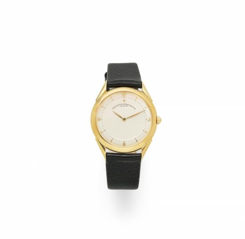 Vacheron & Constantin. An 18K gold manual wind wristwatch