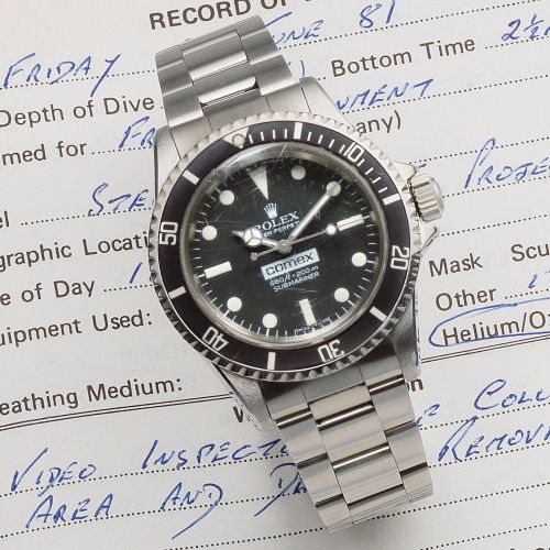 rolex comex value