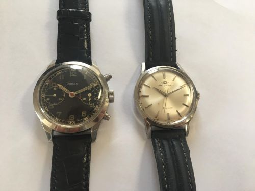 A lot of two stainless steel wristwatches (AF)