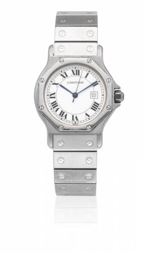 cartier santos hexagonal