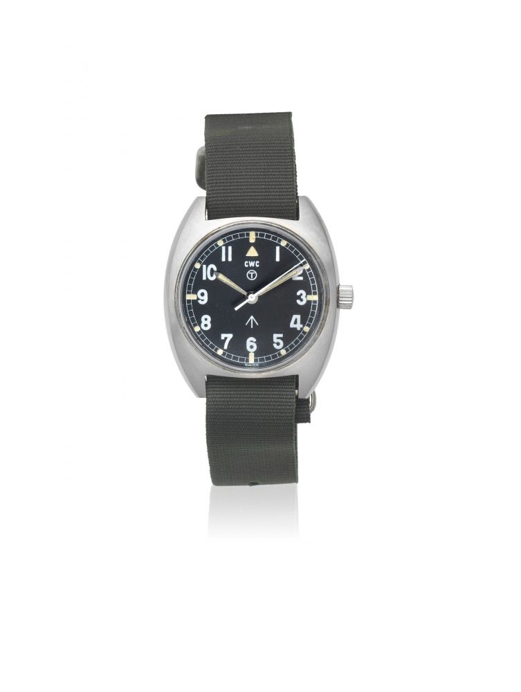 CWC. A stainless steel manual wind military wristwatch issued to the British Army