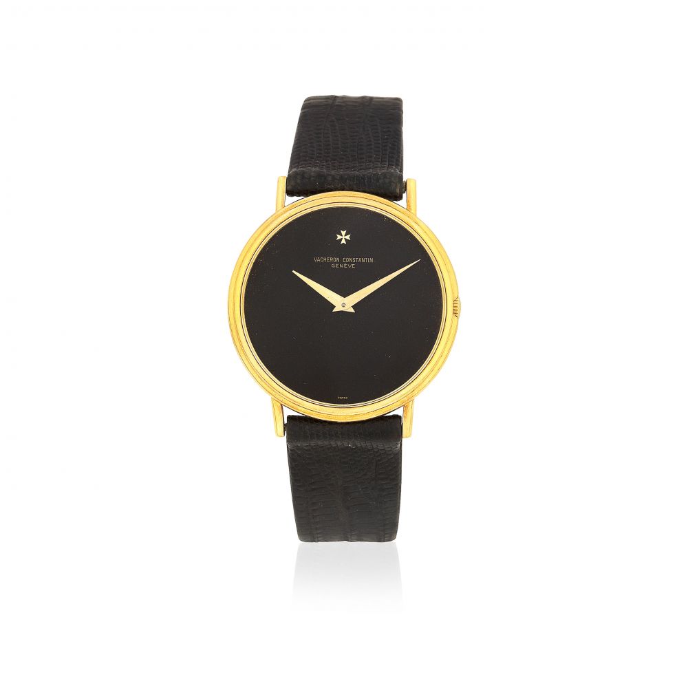 Vacheron Constantin. An 18K gold manual wind wristwatch