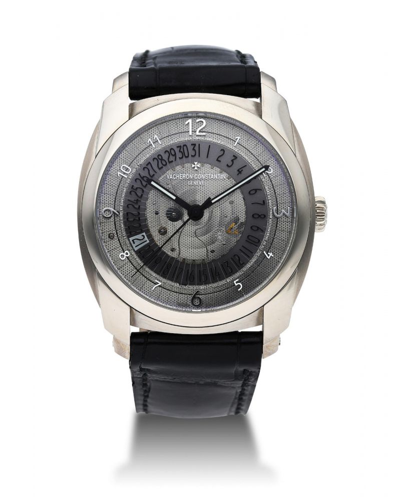 Vacheron Constantin | Quai de L'Ile Date, A Fine Palladium Wristwatch with Date, Circa 2019