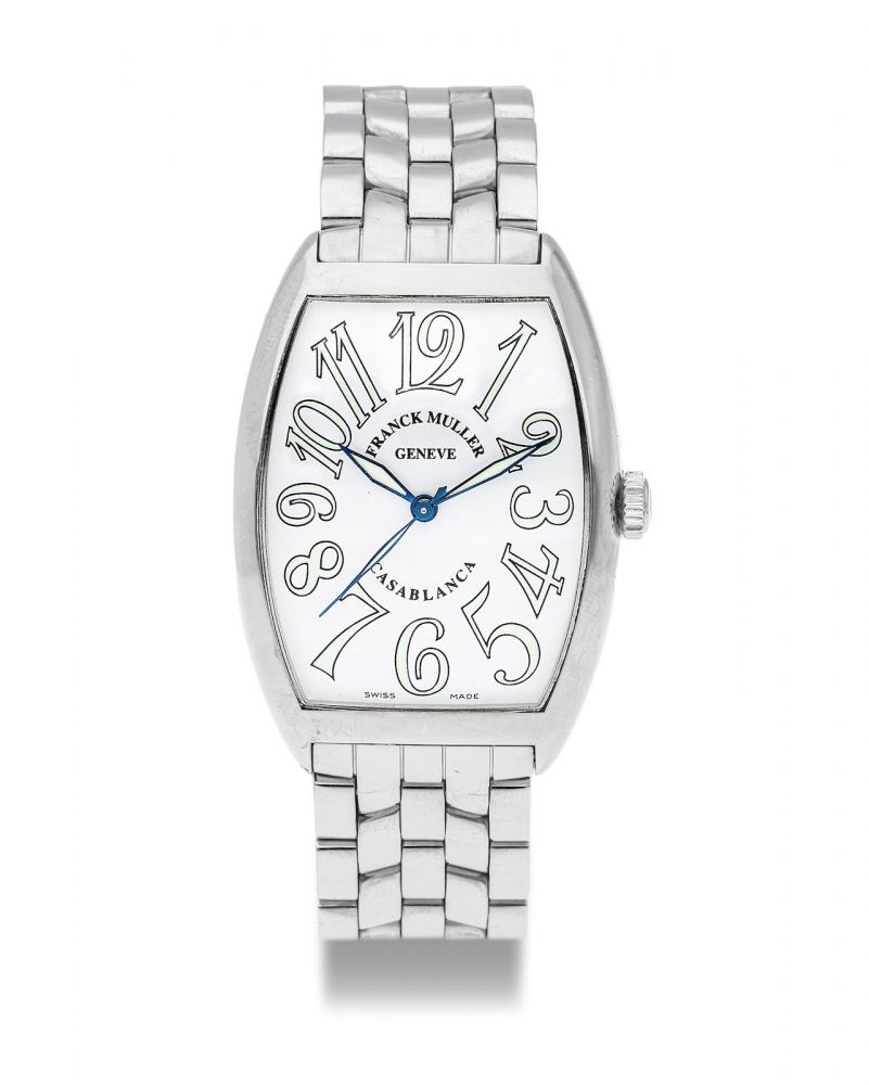 Franck Muller | Casablanca, A Stainless Steel Bracelet Watch, Circa 2005