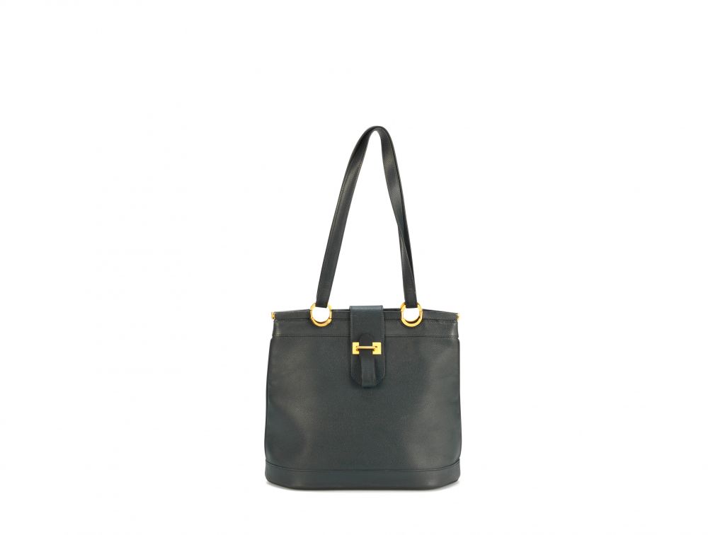 Navy Blue Epsom Berry Bag