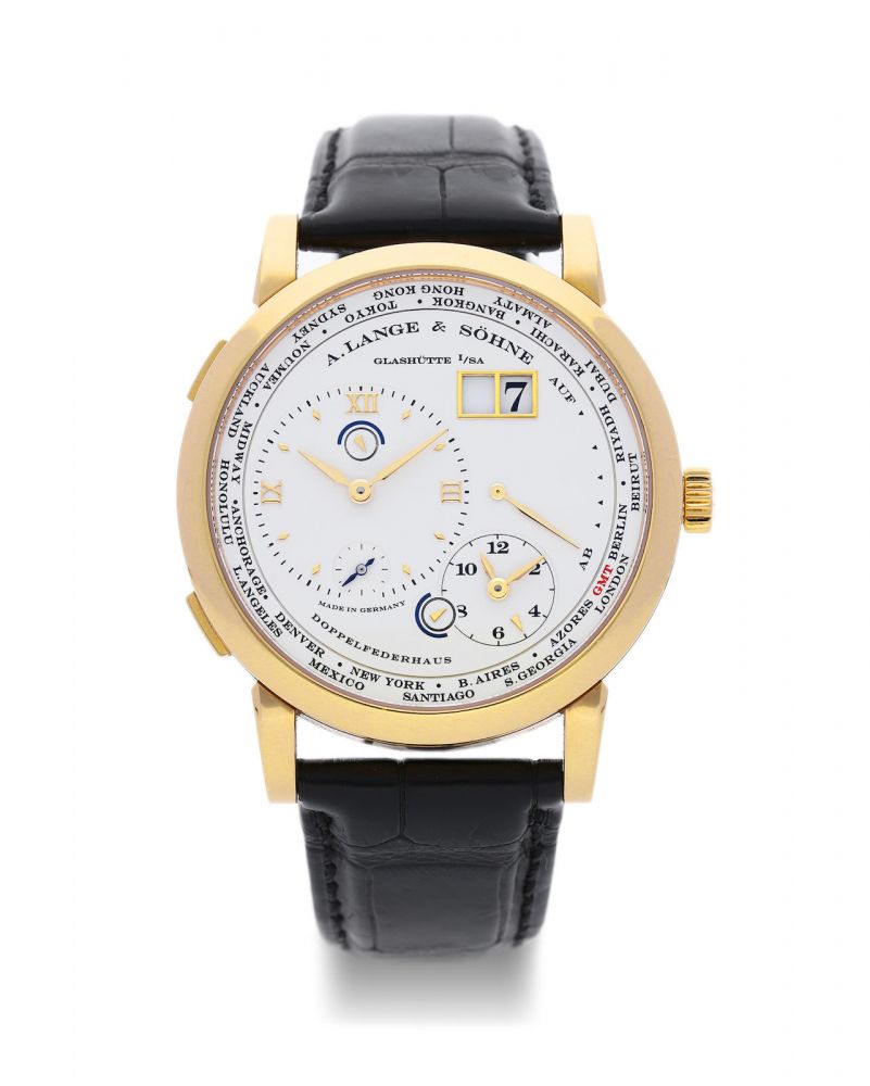 A. Lange & Söhne Lange 1 Time Zone Pink Gold