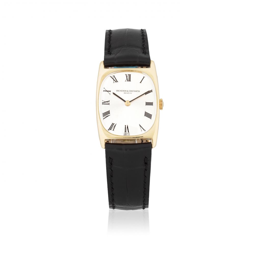 Vacheron & Constantin. An 18K gold manual wind wristwatch