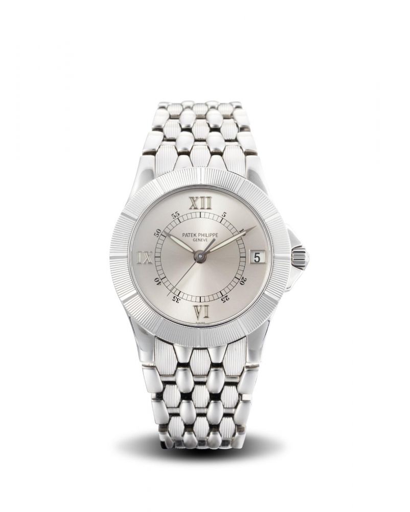 Patek Philippe | Neptune Ref.5080/1, A Rare Stainless Steel Neptune Bracelet Watch with date, 1998
