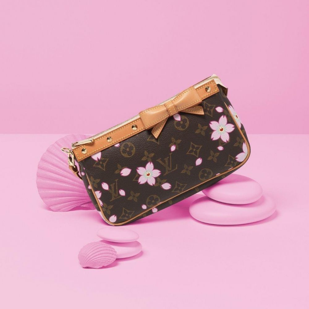 Louis Vuitton Retro Bag Limited Edition Cherry Blossom Monogram at 1stDibs   cherry blossom lv bag cherry blossom louis vuitton bag