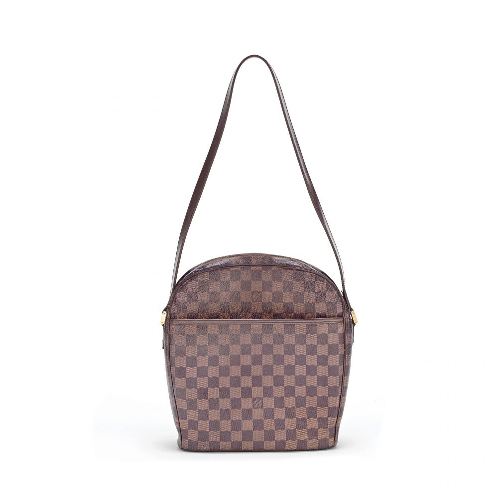 Damier Ebene Ipanema GM Shoulder Bag