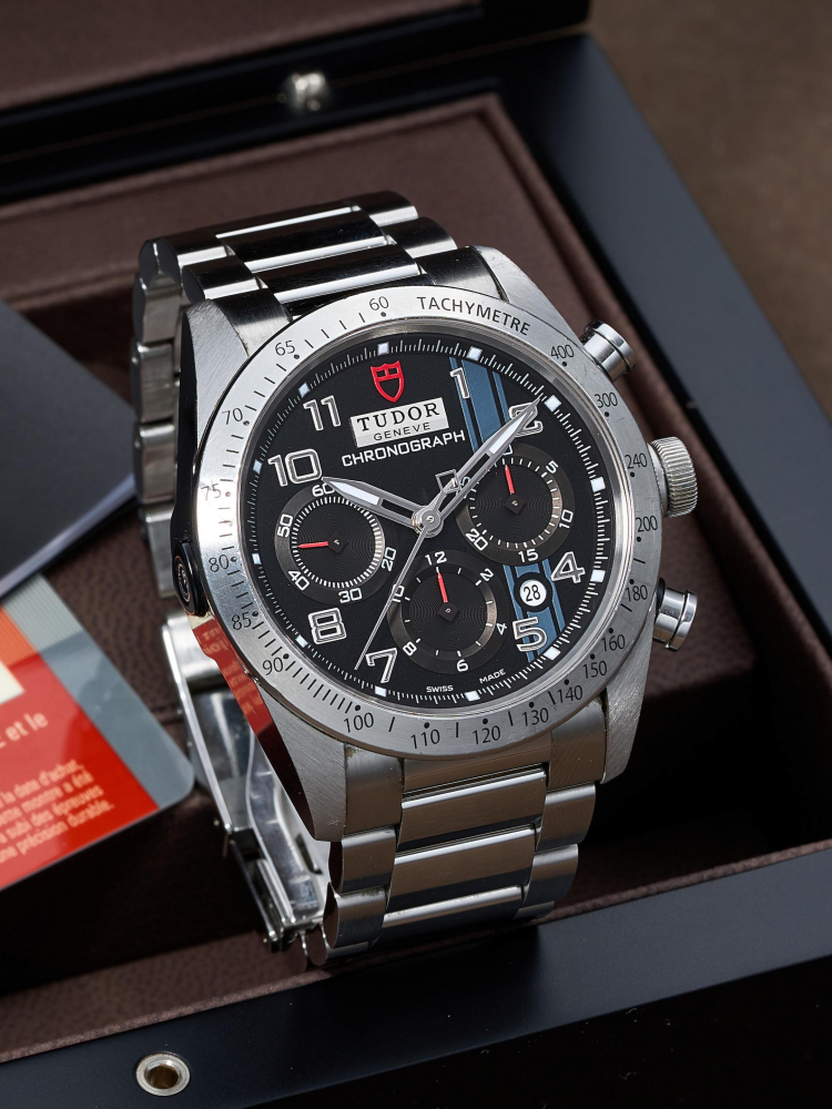TUDOR | FASTRIDER, REF.42000, A STAINLESS STEEL CHRONOGRAPH BRACELET WATCH WITH DATE, CIRCA 2013