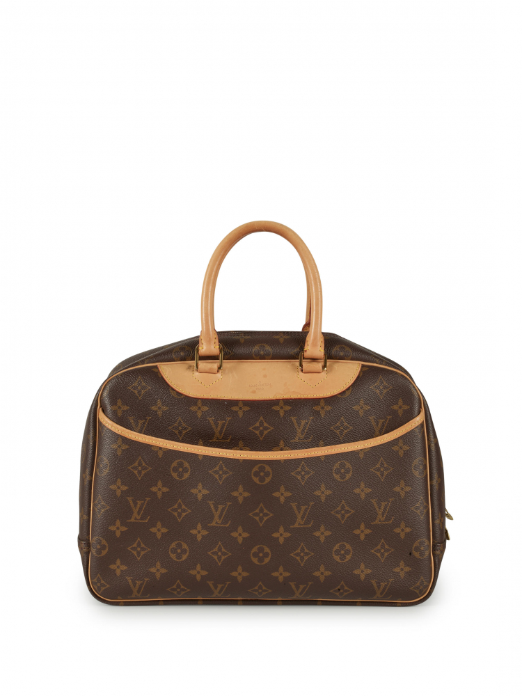 LOUIS VUITTON: MONOGRAM CANVAS DEAUVILLE TRAVELLING BAG