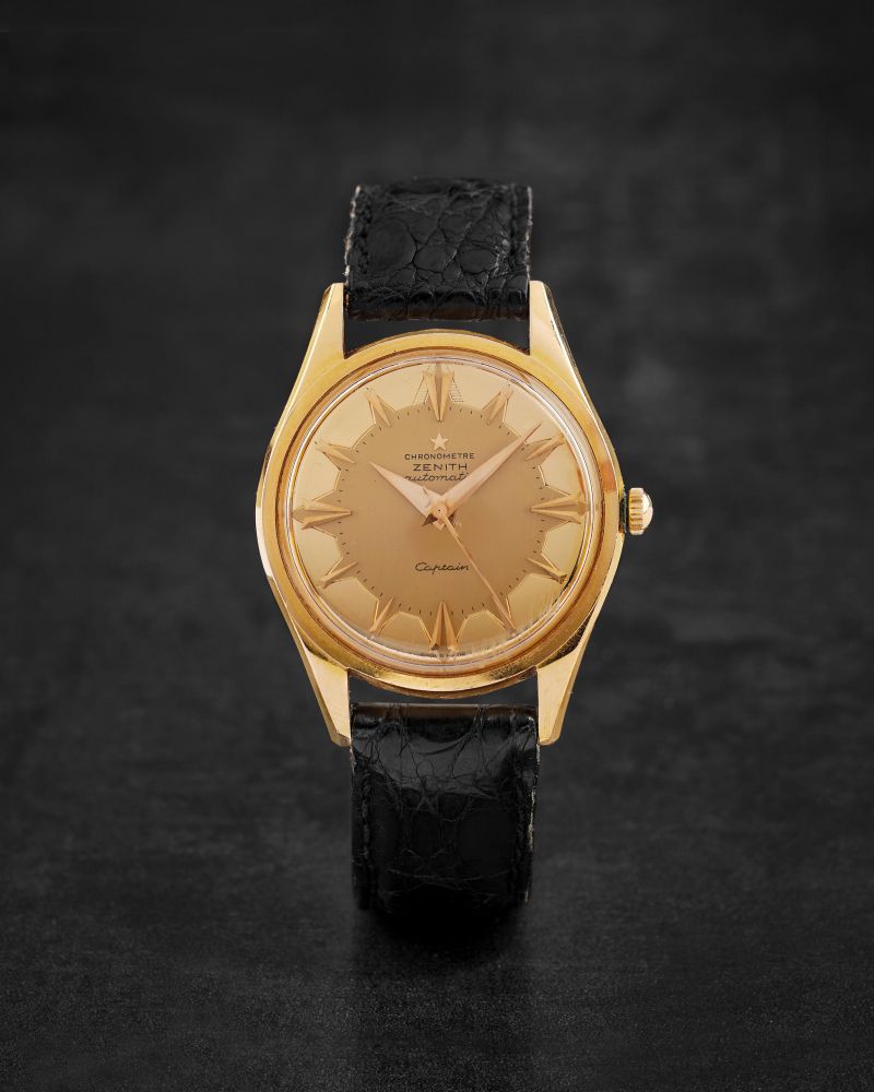 reloj automático de la marca zenith oro 18k cal - Compra venta en