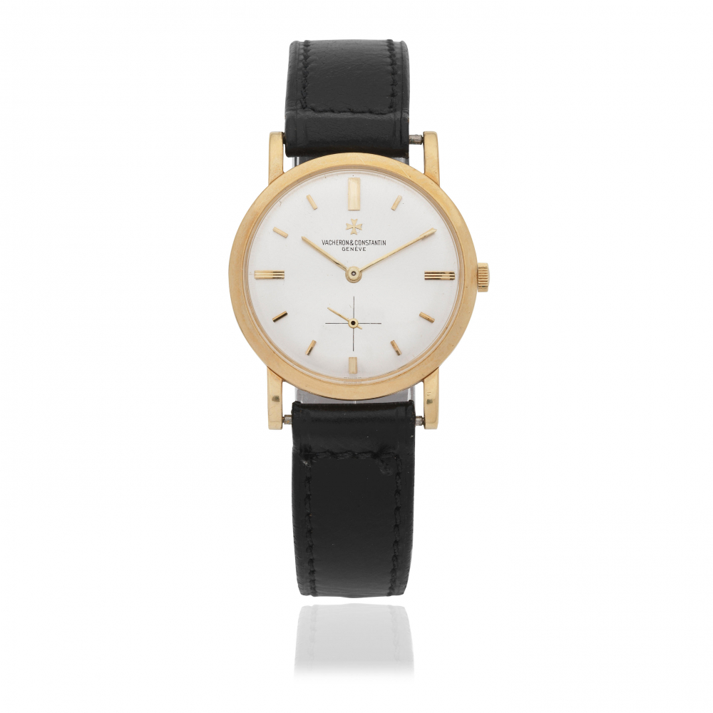 Vacheron Constantin. An 18K gold manual wind wristwatch