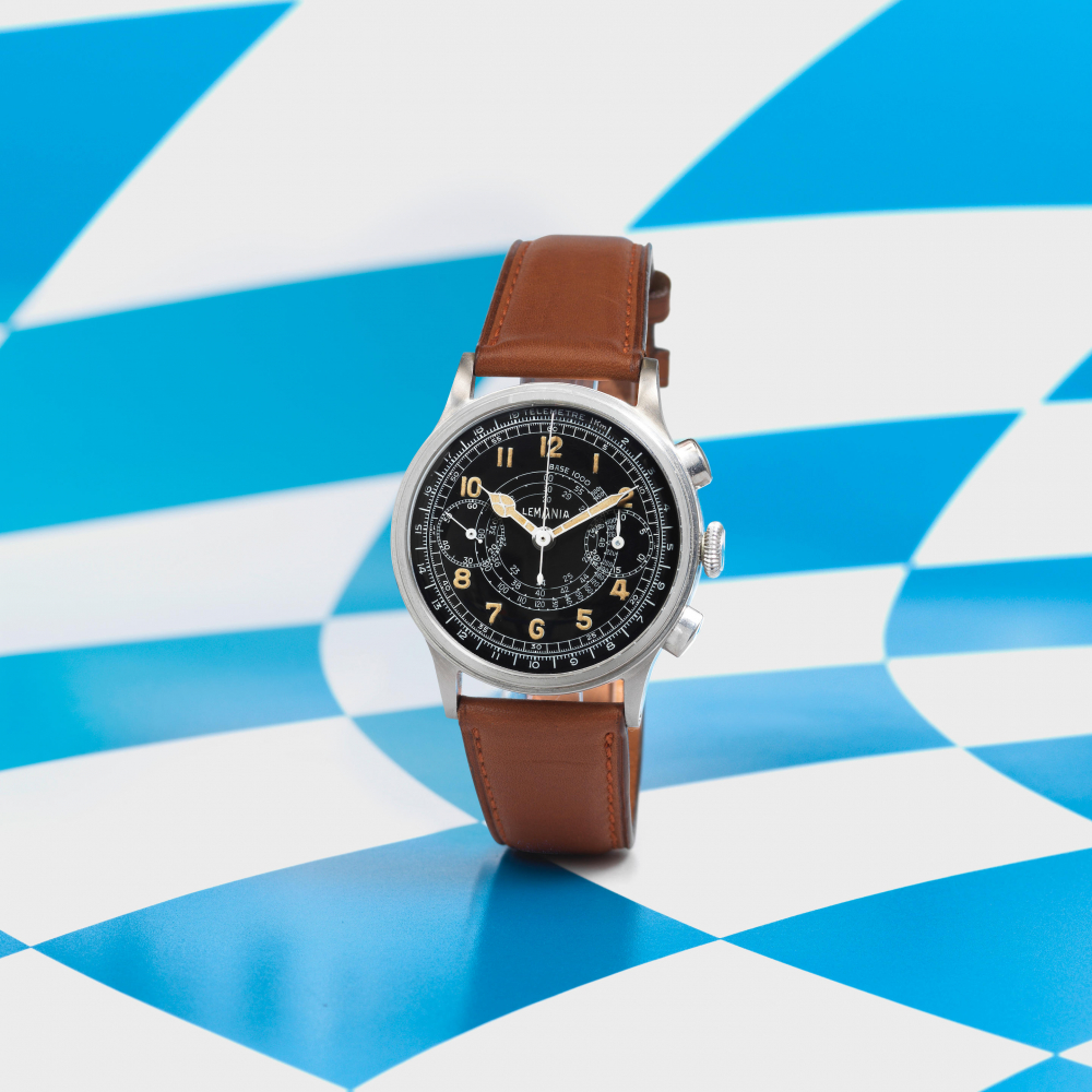 Bonhams : Louis Vuitton. A Stainless Steel Regate Timer Wristwatch