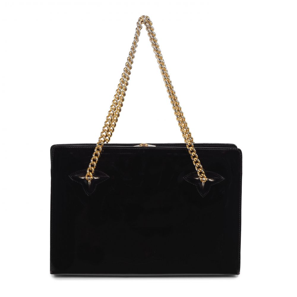 SOLD LtEd Louis Vuitton Velvet Chain Pochette Rabat Bag