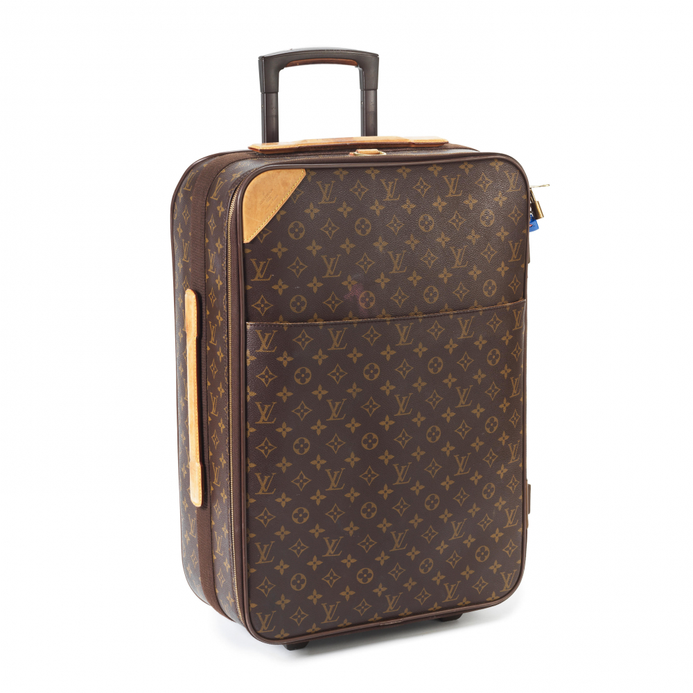 Louis Vuitton Pegase Carry-on Timeless Suitcase Bag w/ Garment Bag Dust-bag