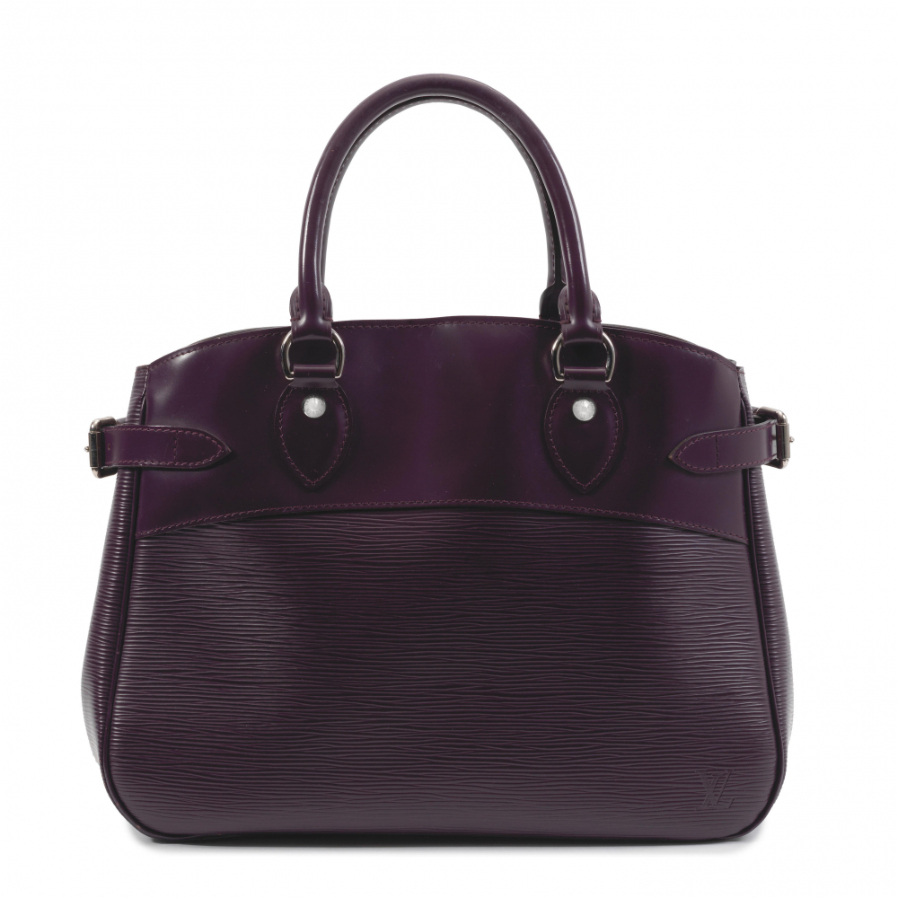 Louis Vuitton: a Cassis Epi Leather Passy Tote Bag