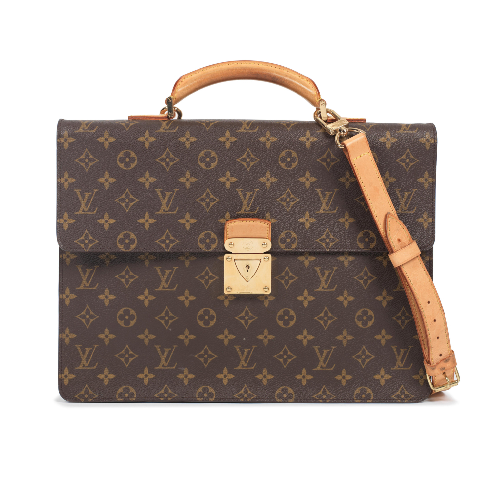 Louis Vuitton: a Monogram Serviette Conseiller Briefcase