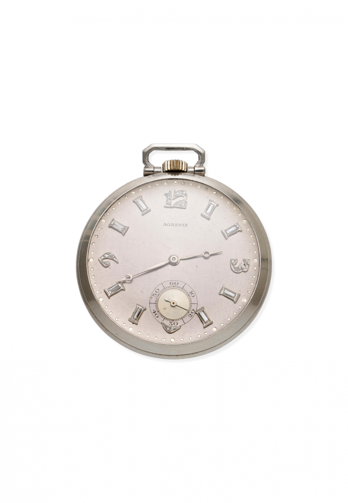 A platinum and diamond-set bracelet watch, Circa 1940, Fine Watches, 2023