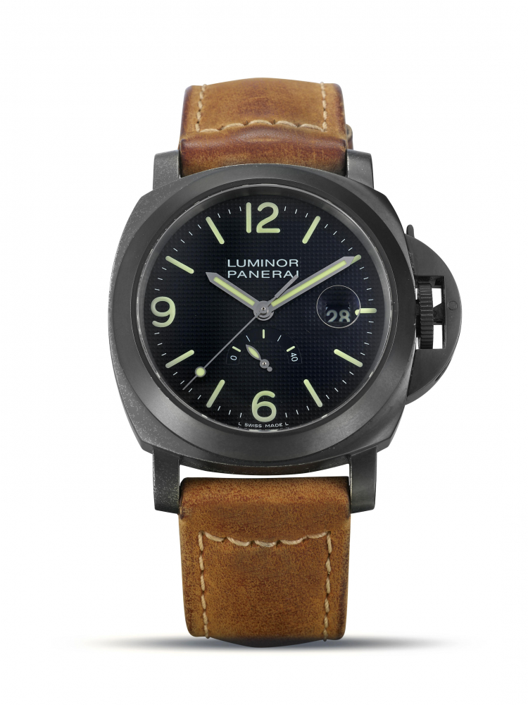 PANERAI | LUMINOR POWER RESERVE, REF.PAM00028, A LIMITED PRODUCTION PVD STAINLESS STEEL WRISTWATCH WITH DATE AND POWER RESERVE INDICATOR, CIRCA 2010