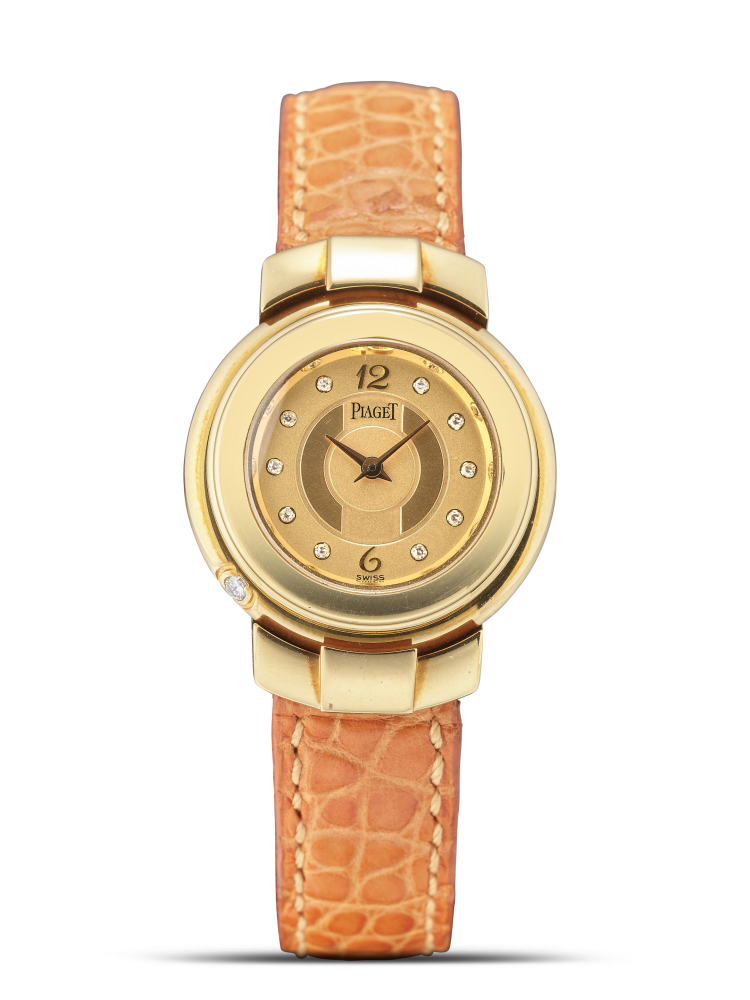 PIAGET | POSSESSION, REF.20113, A YELLOW GOLD DIAMOND-SET WRISTWATCH WITH DIAMOND INDEXES, CIRCA 2005