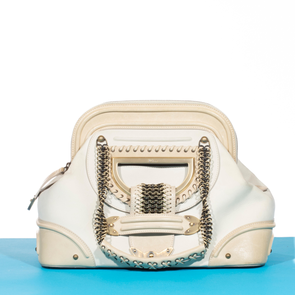 Christian DIOR, Collection Prêt à Porter Printemps/Eté 2007. Sac "Jeanne" 30 cm