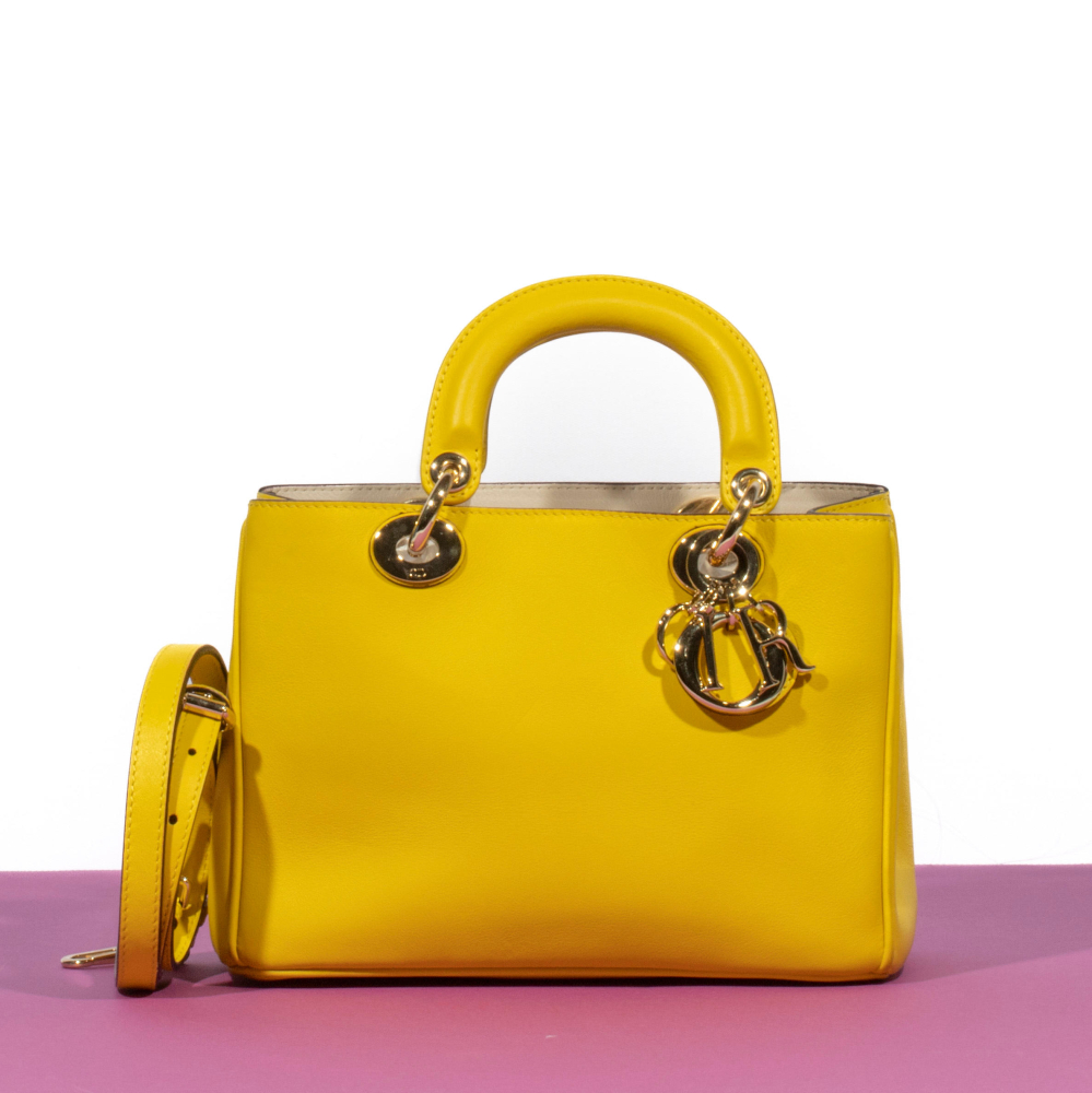 Christian DIOR, Collection Prêt à Porter Printemps/Eté 2013. Sac "Diorissimo" PM 23 cm