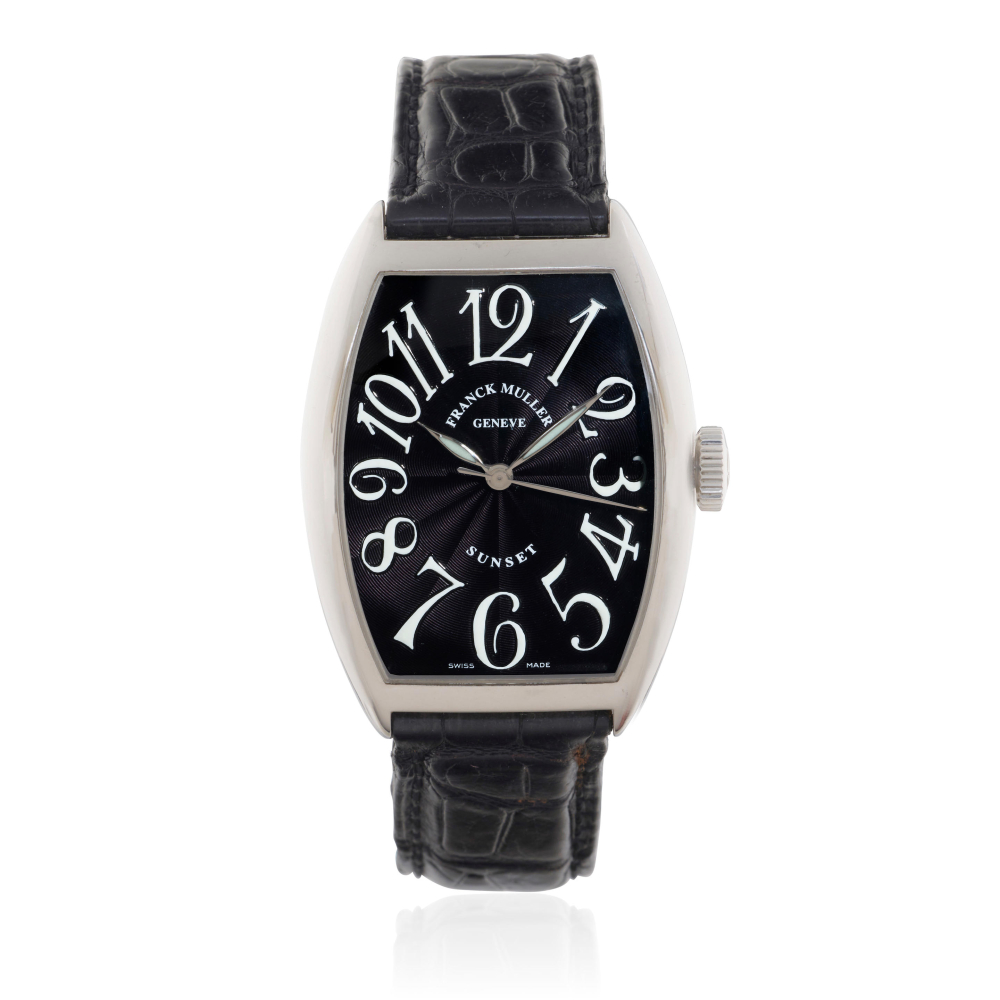 Franck Muller. A stainless steel automatic wristwatch