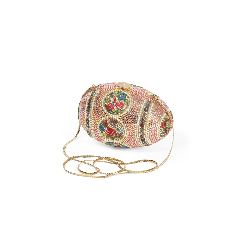 Judith Leiber: a Crystal Egg Minaudière Evening Bag