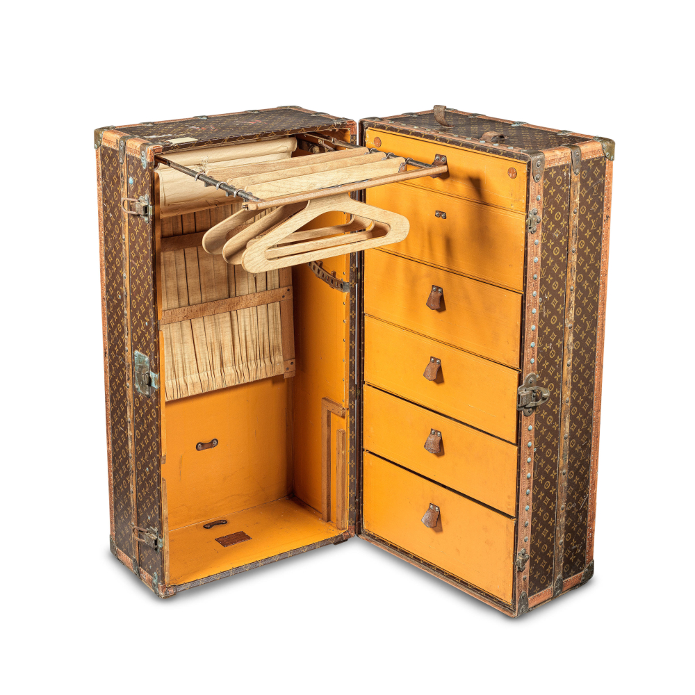Louis Vuitton: a Monogram Wardrobe Trunk