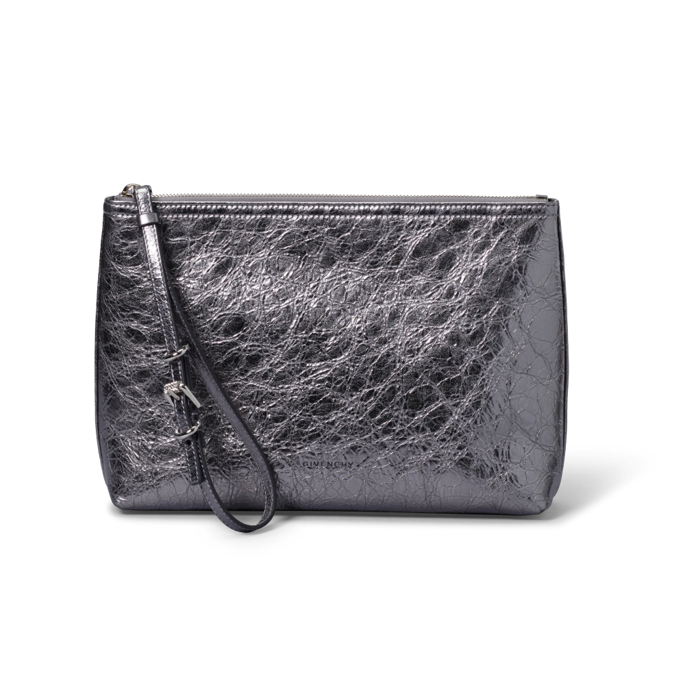 GIVENCHY: METALLIC VOYOU POUCH