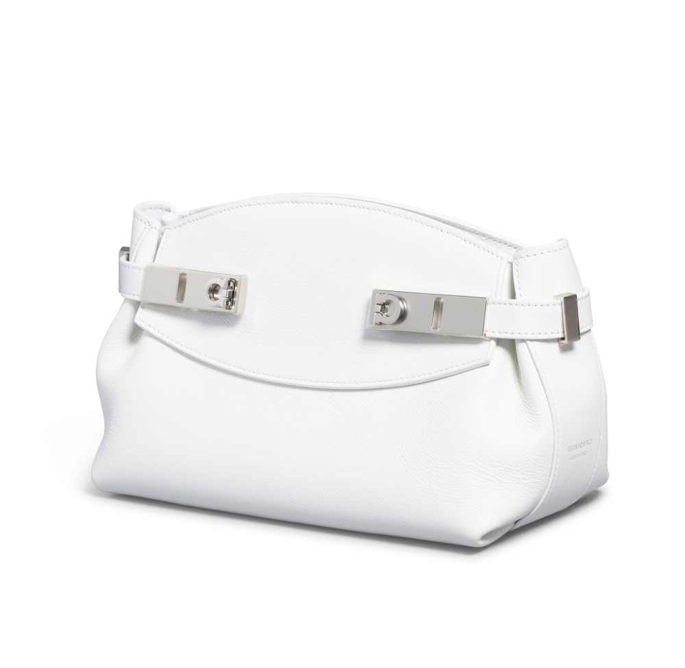 SALVATORE FERRAGAMO: HUG SMALL SHOULDER BAG