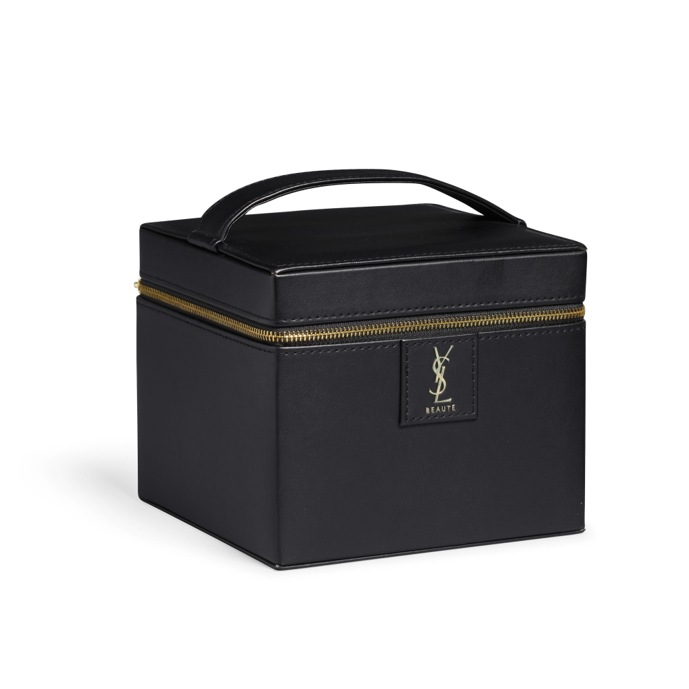 YVES SAINT LAURENT BEAUTE: LEATHER VANITY CASE