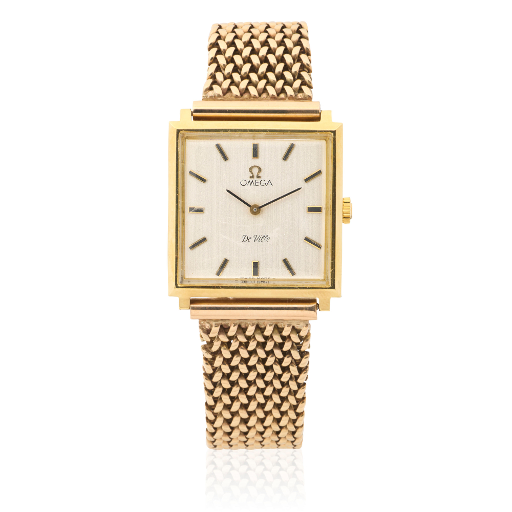 Piaget. A lady's 18K gold manual wind bracelet watch