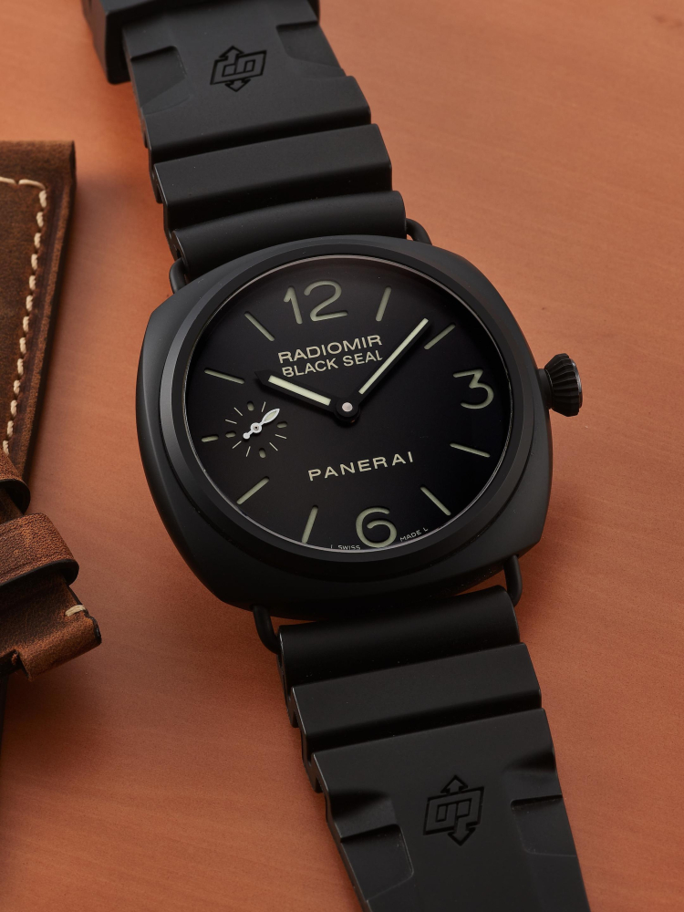PANERAI | RADIOMIR BLACK SEAL, REF.PAM00292, A BLACK CERAMIC AND STAINLESS STEEL WRISTWATCH, CIRCA 2008