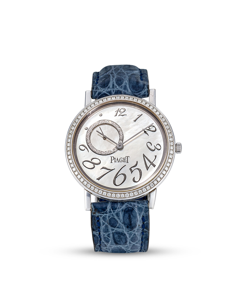 PIAGET | ALTIPLANO, REF.P10346, A WHITE GOLD AND DIAMOND-SET WRISTWATCH WITH MOTHER-OF-PEARL DIAL, CIRCA 2015