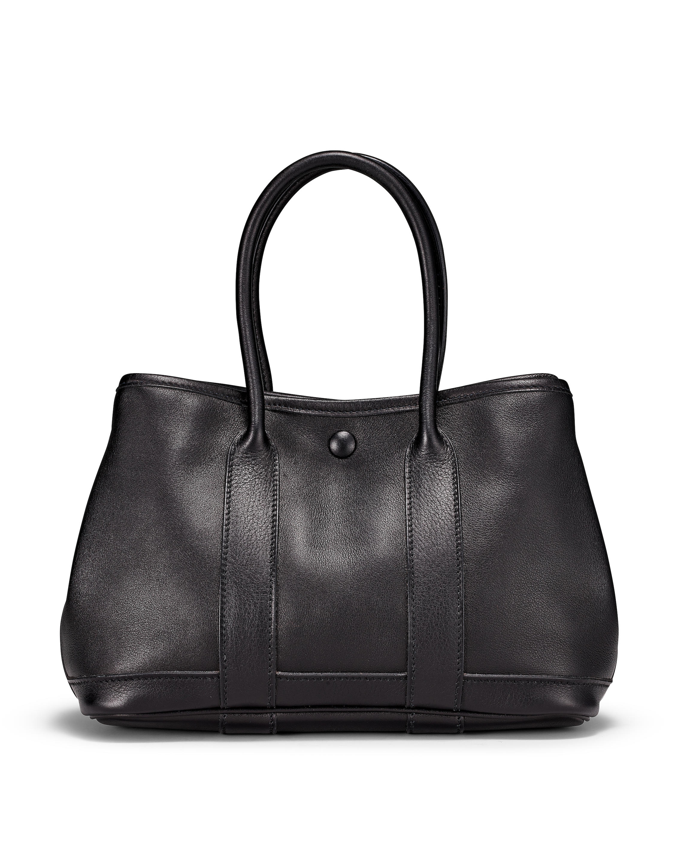 HERMÈS: BLACK SWIFT MINI GARDEN PARTY 2005