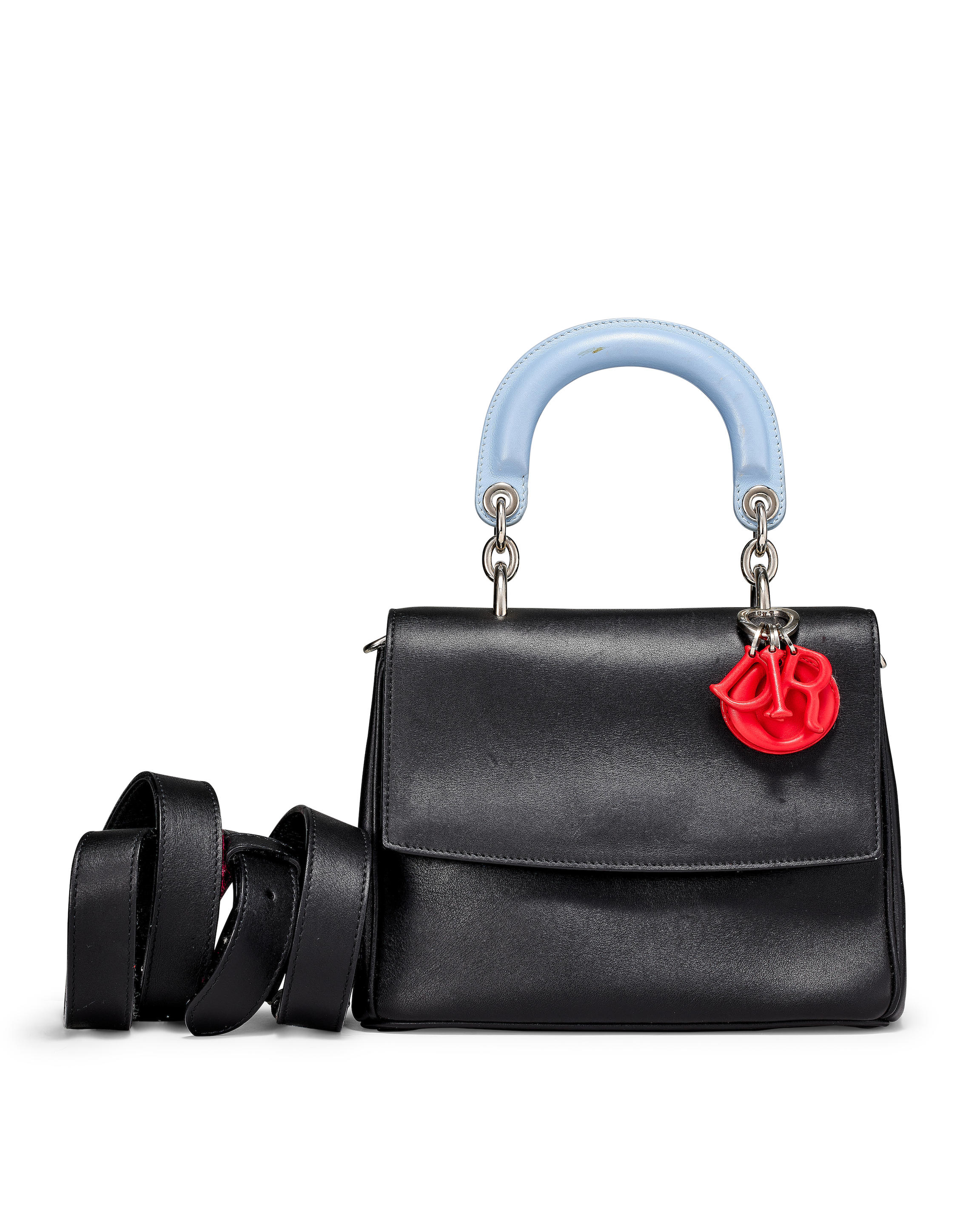 DIOR: A LIMITED EDITION BE DIOR TRICOLOUR  FLAP BAG