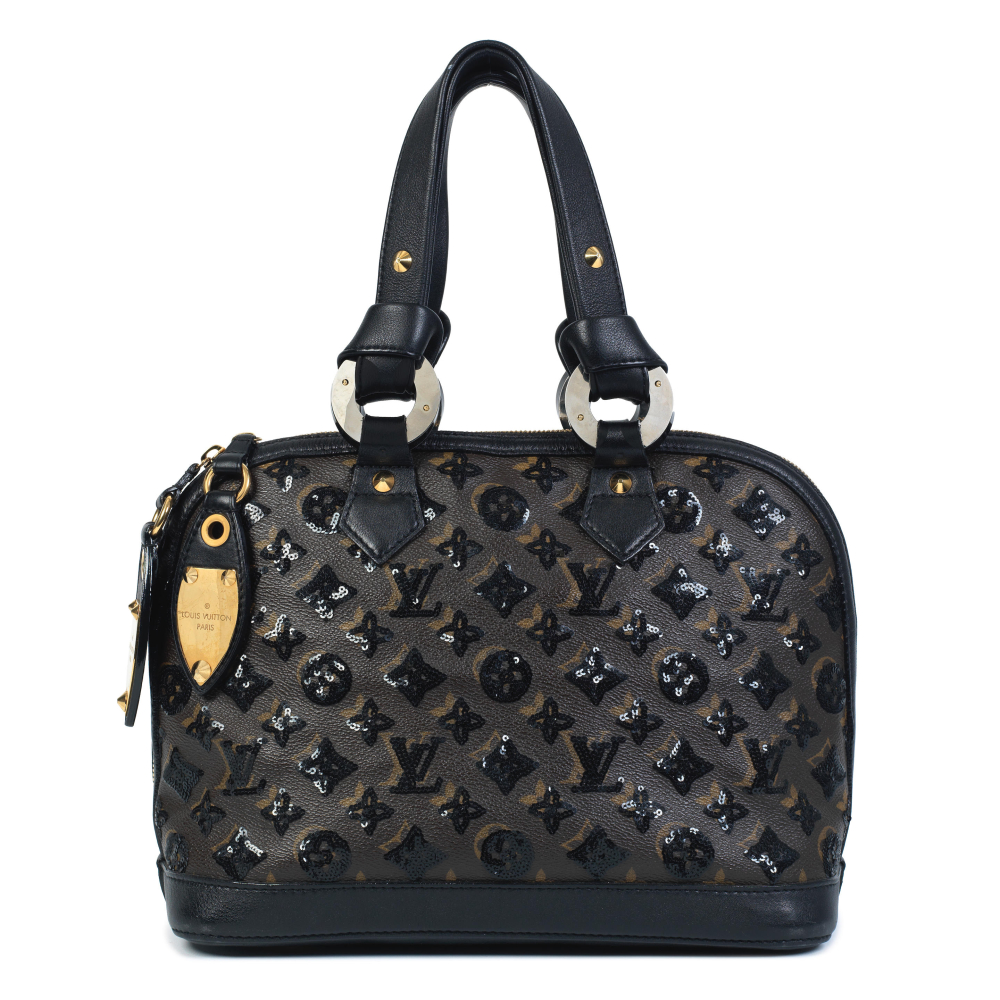 Louis Vuitton: a Sequin Monogram Eclipse Alma PM