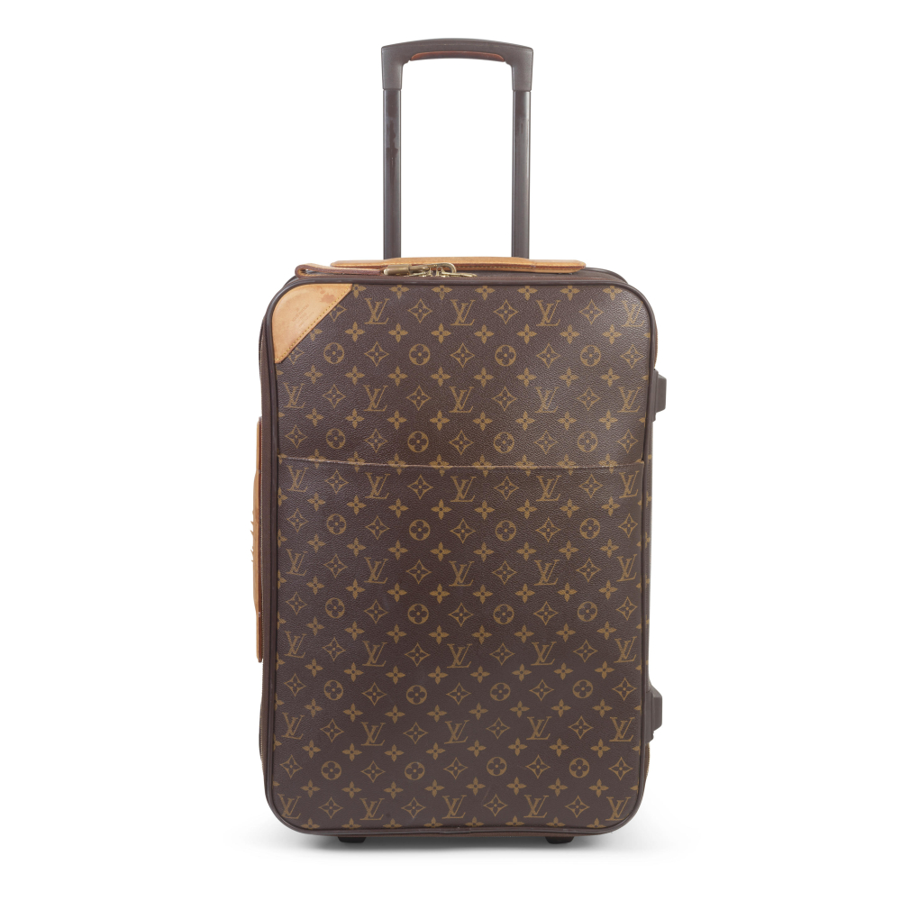 Louis Vuitton: a Monogram Pegase Suitcase 55
