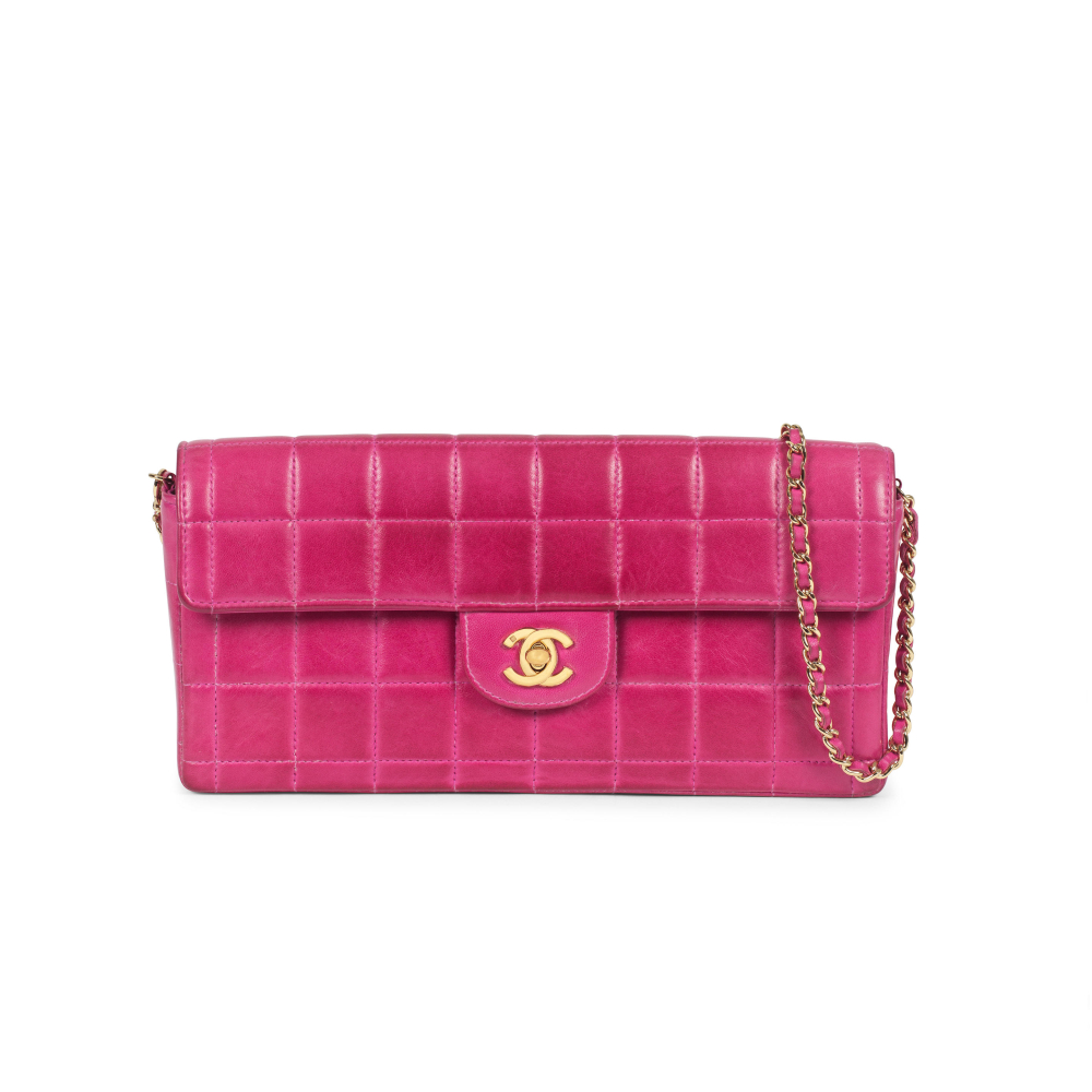 Chanel: a Hot Pink East West Flap Bag
