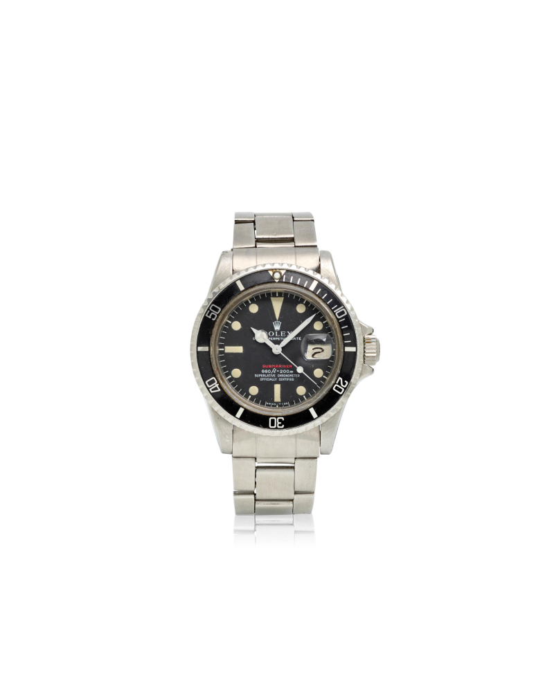 ROLEX. A STAINLESS STEEL AUTOMATIC CALENDAR BRACELET WATCH