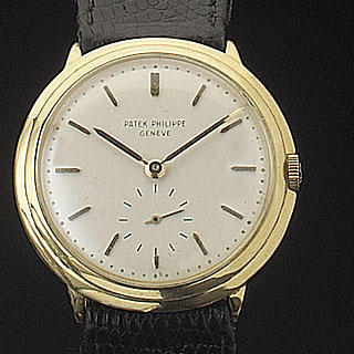 Patek Philippe. An 18ct gold wristwatch