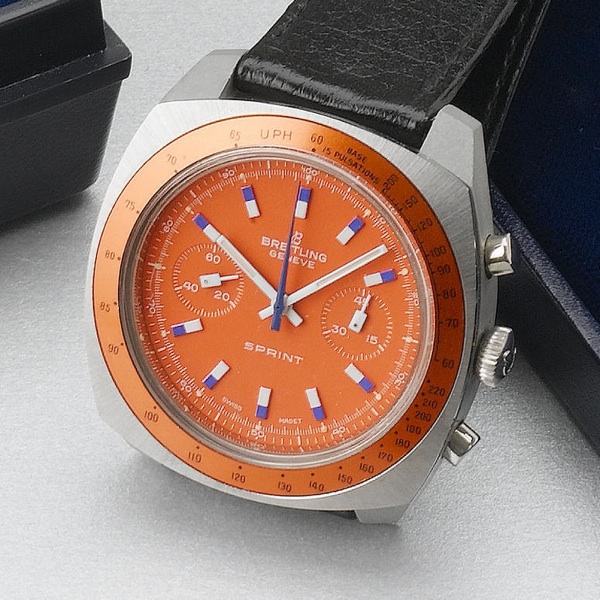 Breitling. A composite chronograph wristwatch