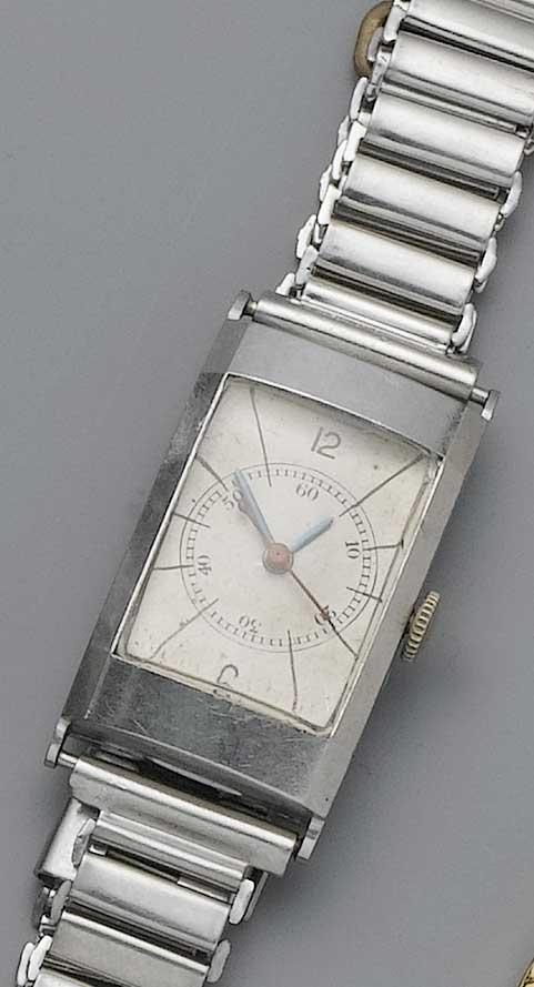 Rolex. A stainless steel centre seconds wristwatch