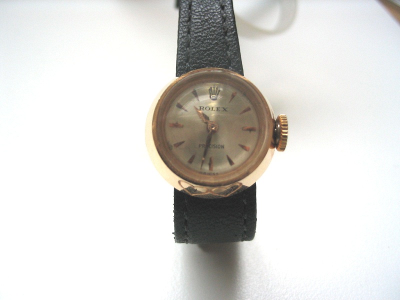 Rolex. An 18ct gold lady's bracelet watch