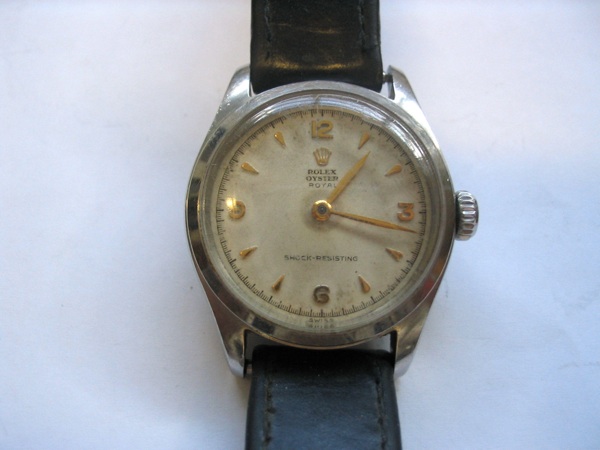 Rolex. A gents stainless steel wristwatch