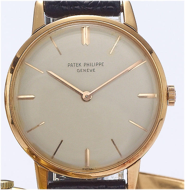 Patek Philippe. An 18ct rose gold wristwatch